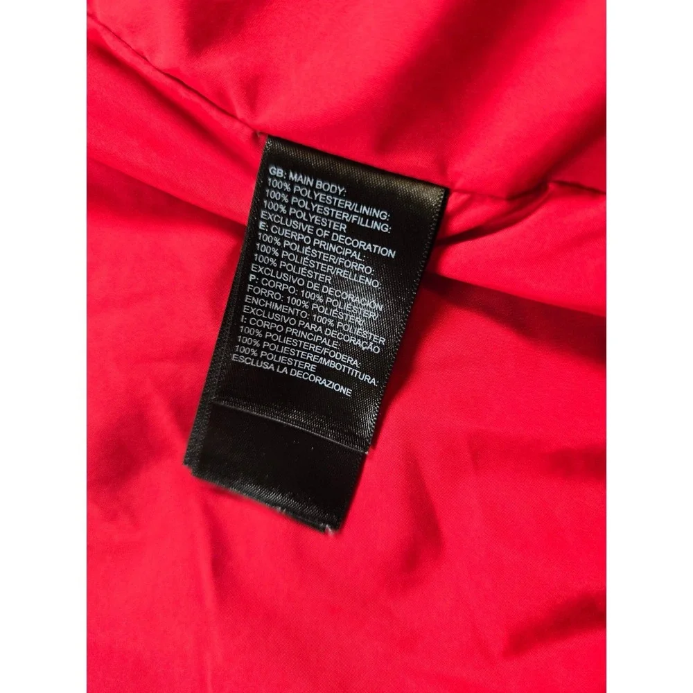 The North Face Junction Insulated Jacket Mens XL Red Puffer Quilted Eco DWR